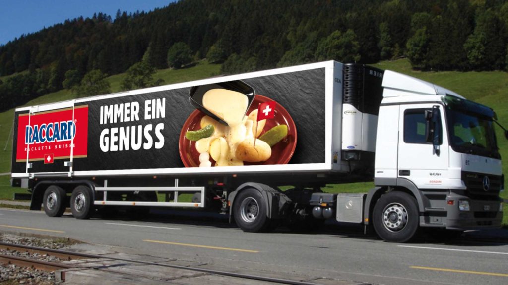 Raccard Camion design par l'agence Packaging Satellites Design